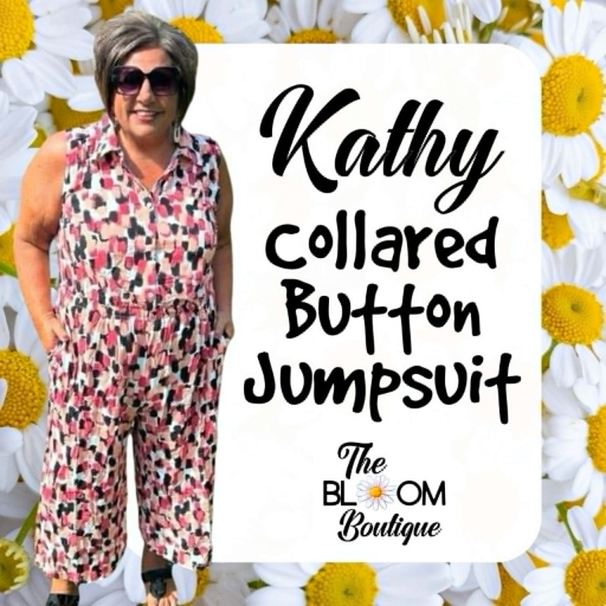 Kathy Collared jumpsuit