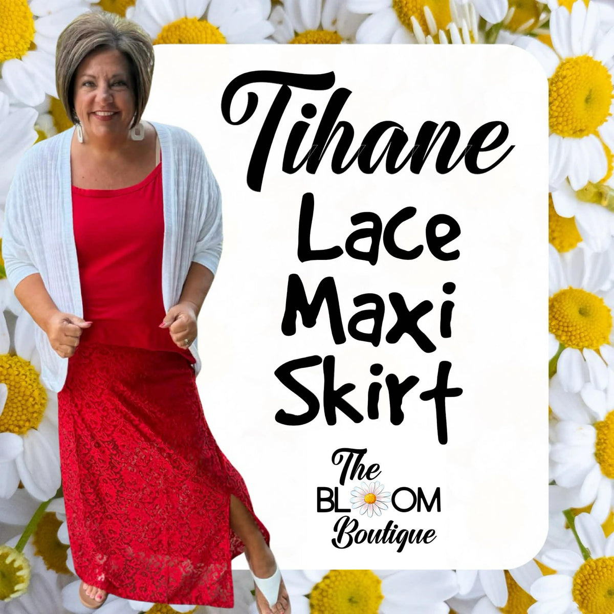 Tihane lace skirt