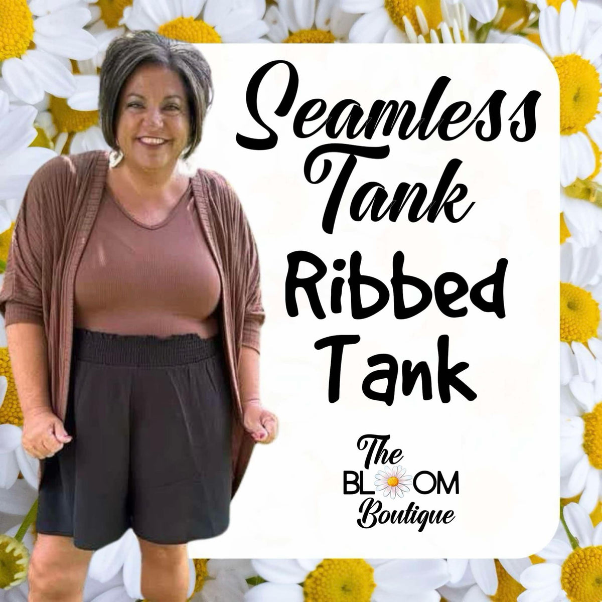 Seamless tank and shorts