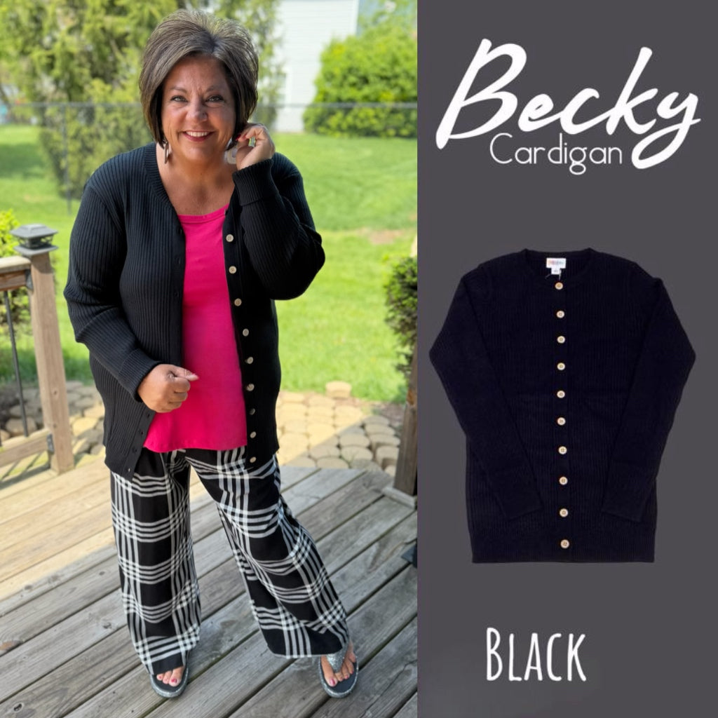 Becky - Solid Black